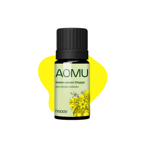 AOMU Happy – a blend of essential oils to combat stress