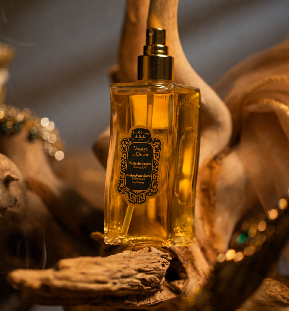 La Sultane de Saba | Orient| Олія для тіла з ароматом амбри, мускусу та сандалового дерева 200 ml