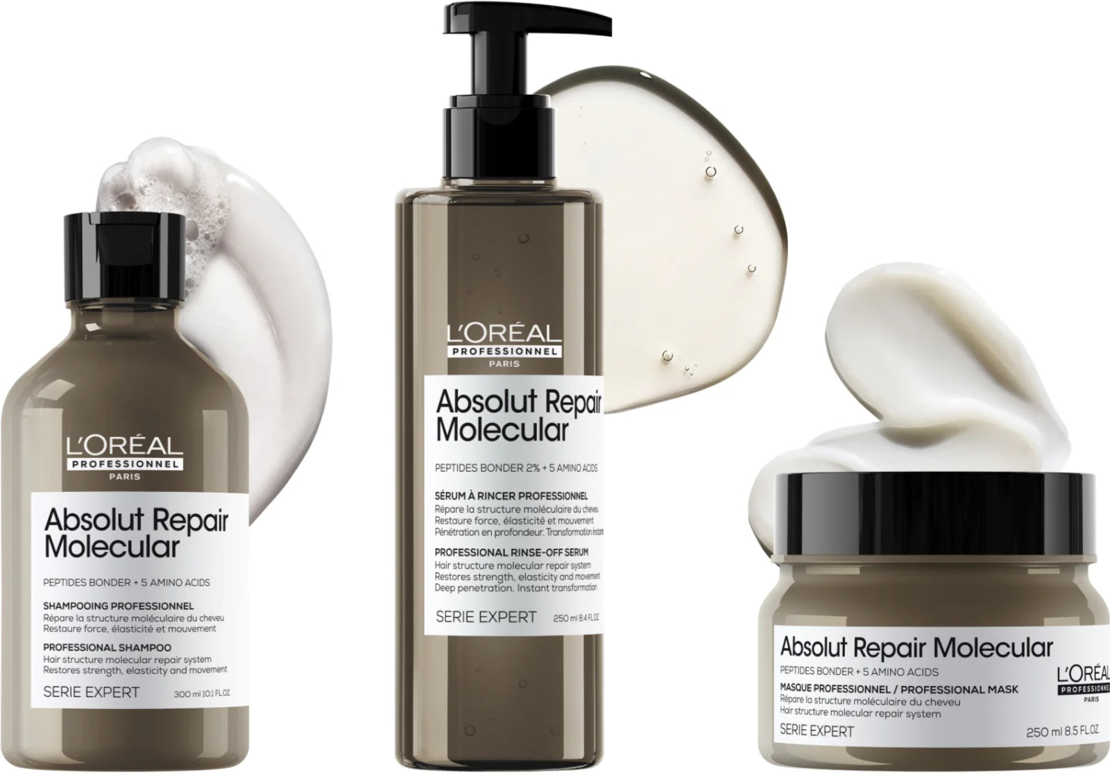 L’Oréal Professionnel Serie Expert Absolut Repair Molecular Oplachovací Maska 250 ml