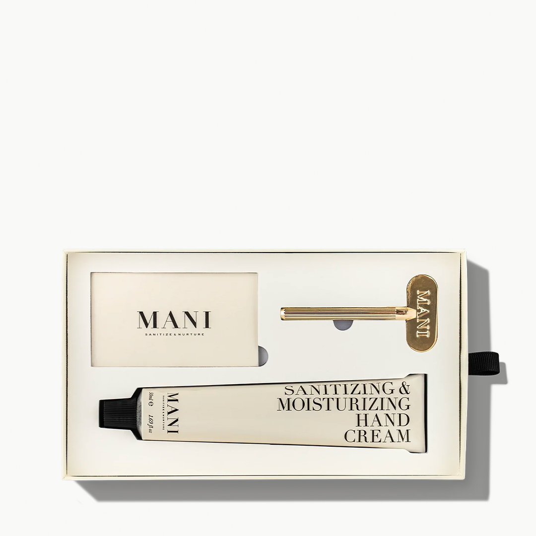MANI Sanitizing &amp; Moisturizing Hand Cream Set 50 ml