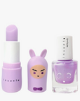 Inuwet Duo Mauve – Marshmallow Lip Balm + Mauve Blueberry Nail Polish