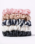 SLIP Multi Midi Scrunchies 5x