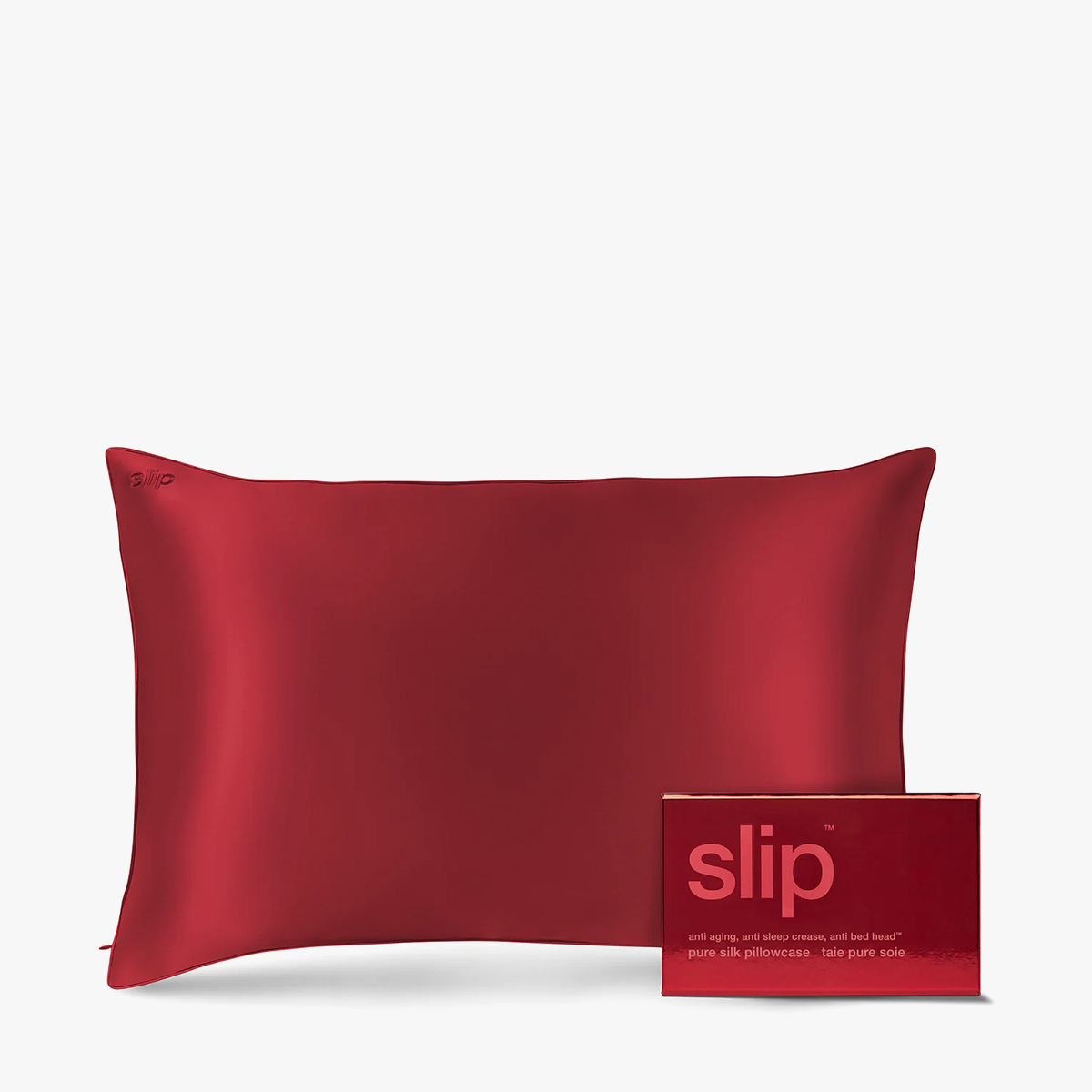 SLIP Silk Pillowcase Scarlet
