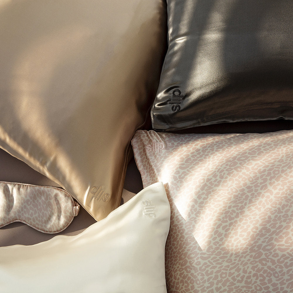 SLIP Silk Pillowcase Charcoal 51cm x 76cm