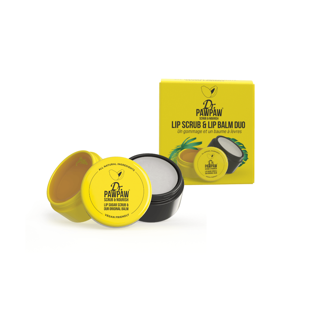 Scrub and Nourish - Lip Scrub and Balm - Dr Paw Paw