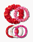 SLIP Skinny Scrunchies Cracker Scarlet
