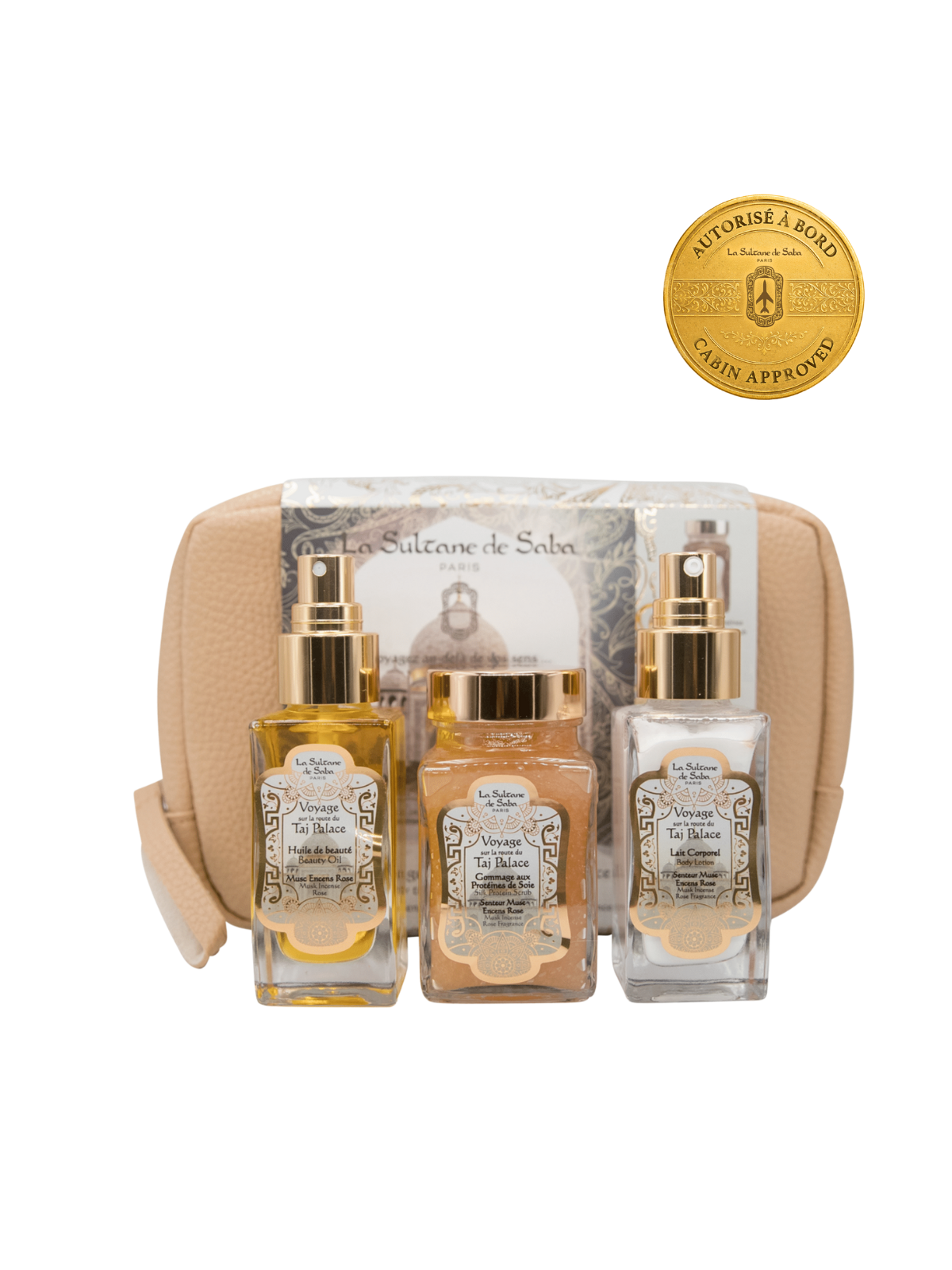 La Sultane de Saba | Sada Taj Palace | Body Gift Set - Musk Incense Rose Fragrance