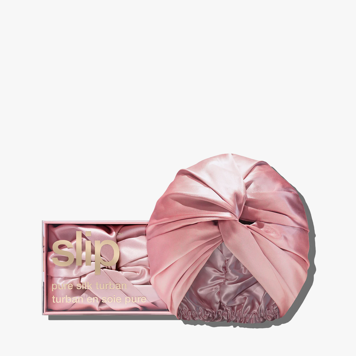 SLIP Silk Turban Pink