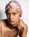 SLIP Silk Turban Pink